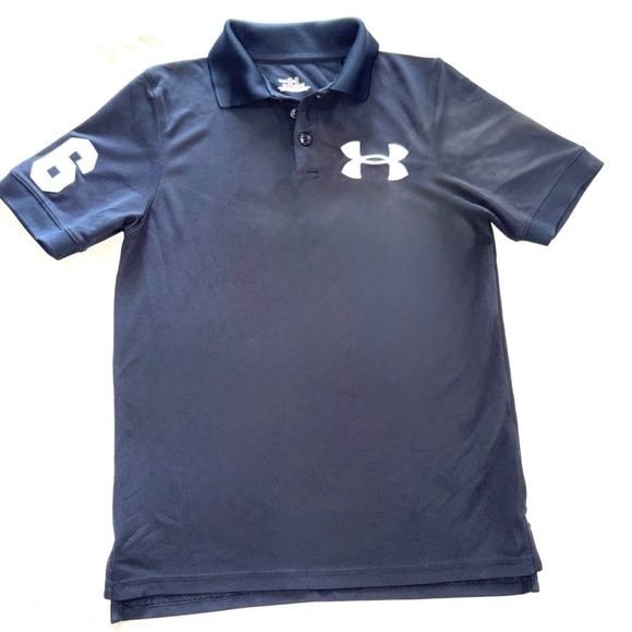 Under Armour Other - Under Armour Boys Navy Polo Shirt